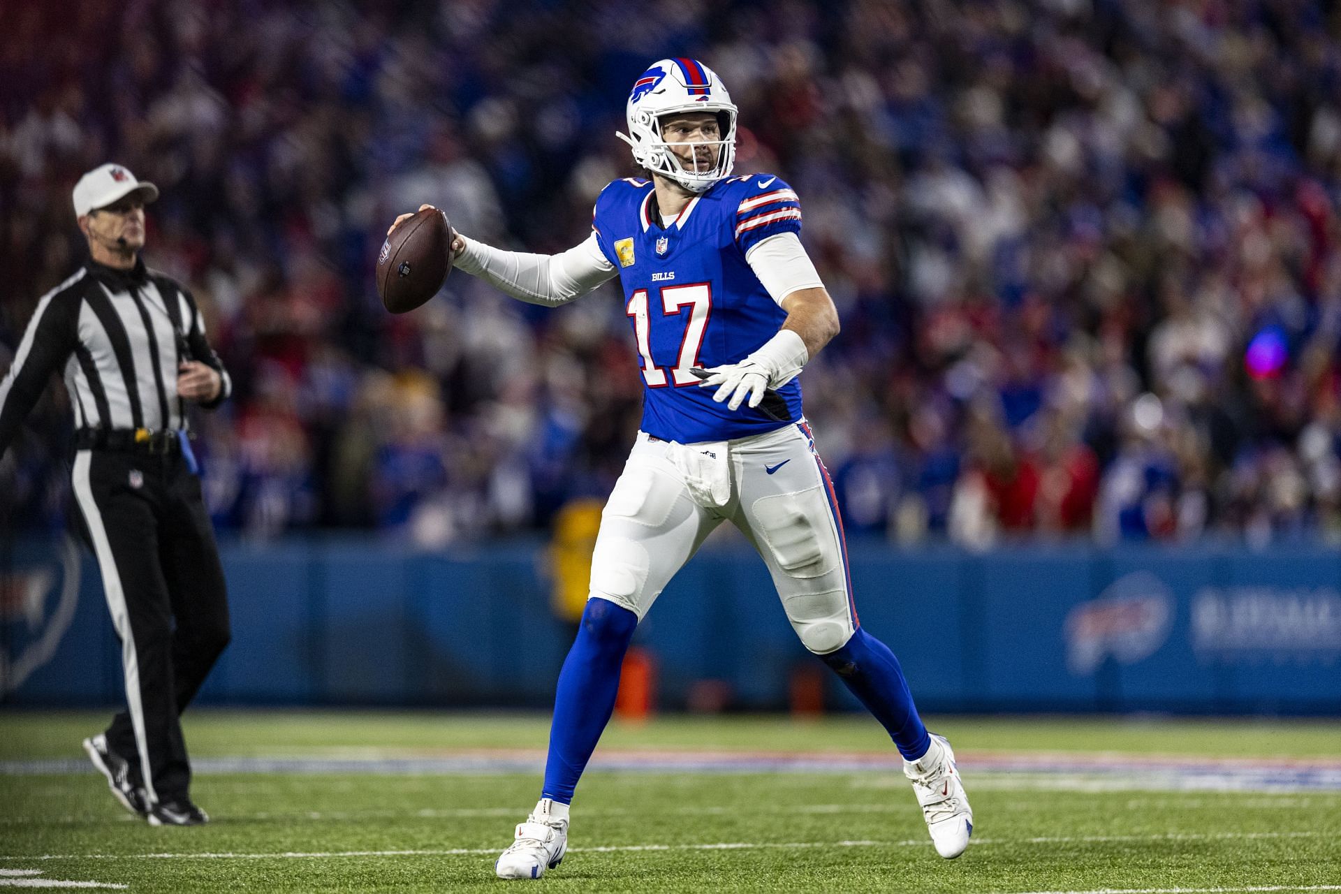 Josh Allen during the Kansas City Chiefs v Buffalo Bills - Source: Getty