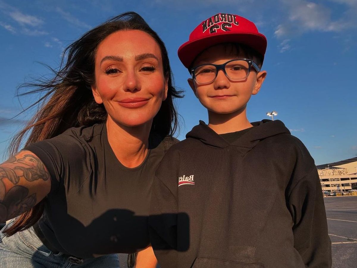 Jenni from Jersey Shore: Family Vacation with her son (Image via Instagram/@jwoww)