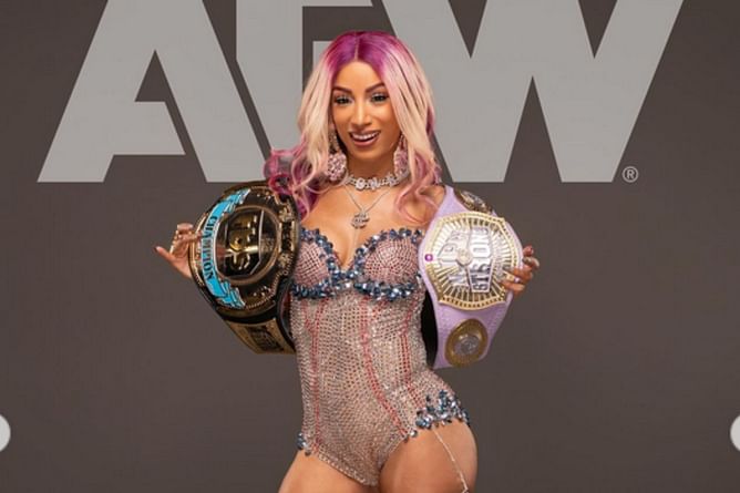 Congratulations to AEW star Mercedes Mone (fka Sasha Banks)