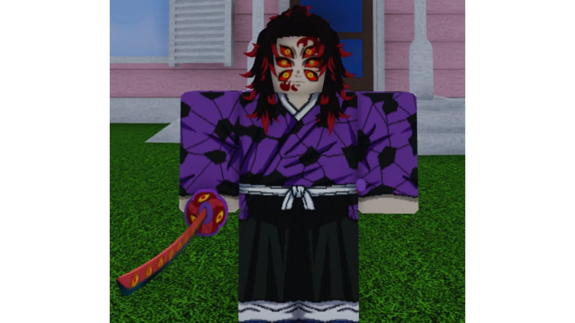 Kokushibo has an OP moveset (Image via Roblox)