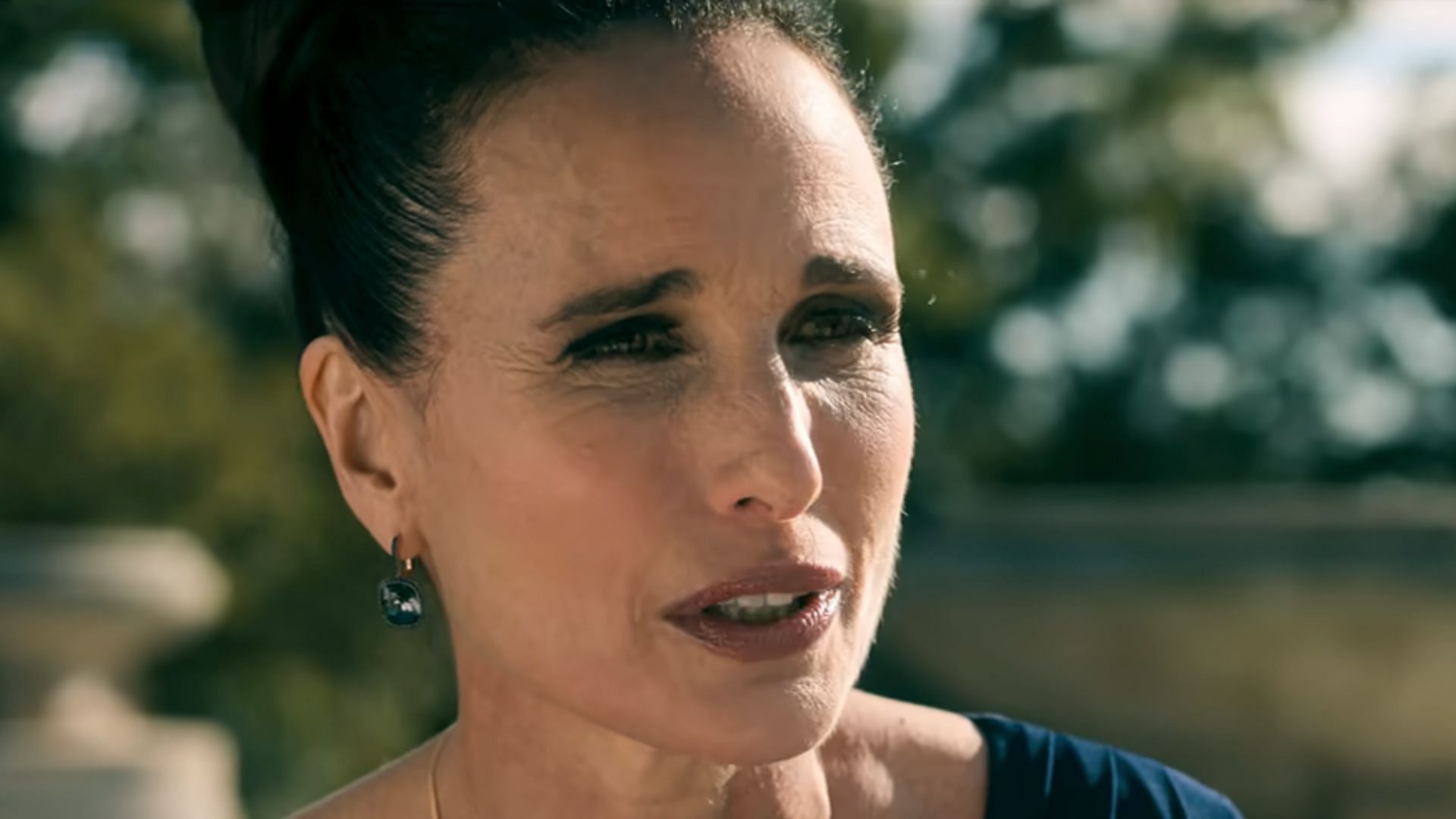 Andie MacDowell as Becky (Image via Netflix)