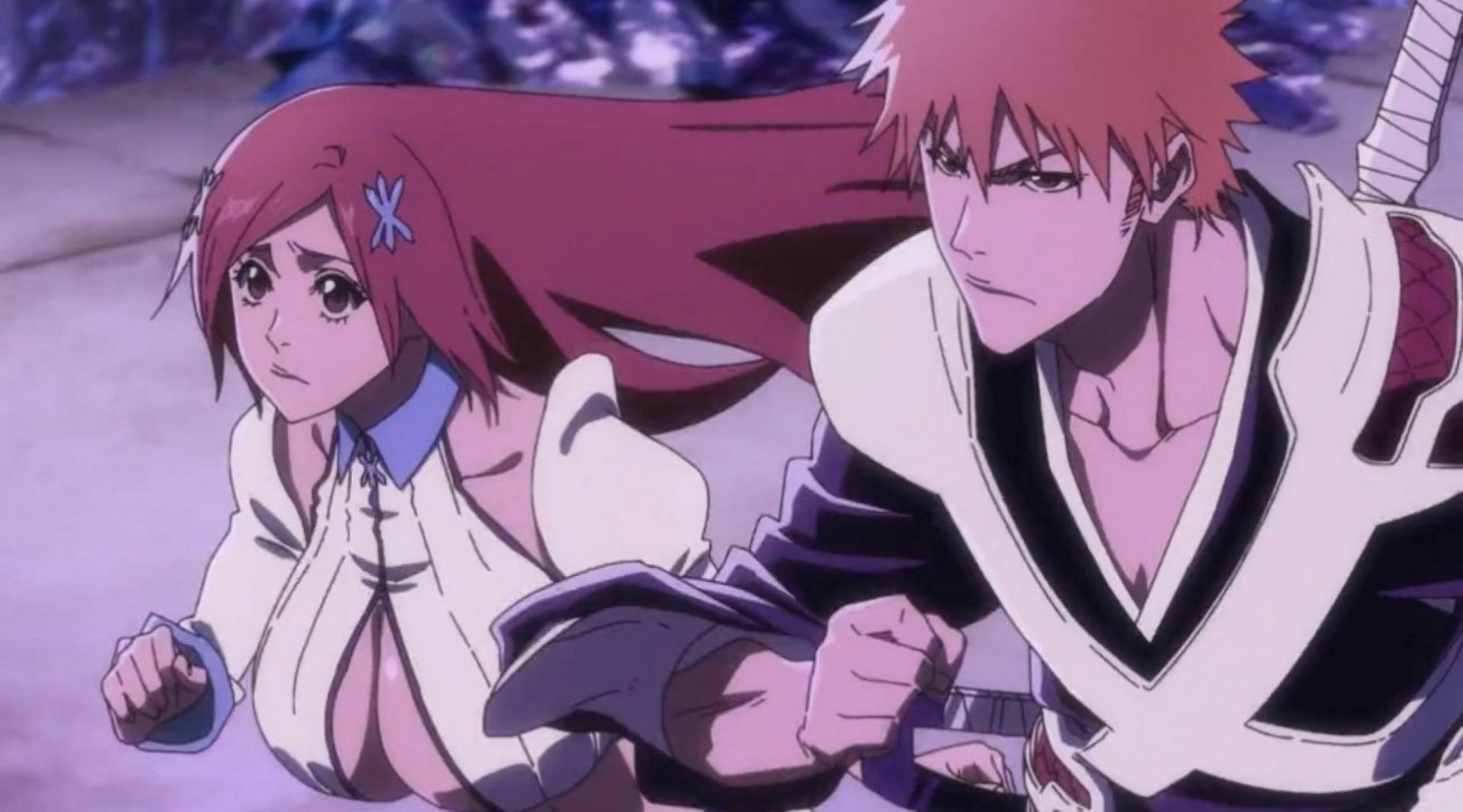 Ichigo and Orihime (Image via Pierrot Films)