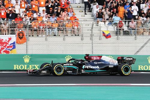 Lewis Hamilton (GBR) Mercedes AMG F1 Team, Mercedes-AMG F1 W12 E Performance at the F1 Grand Prix of Abu Dhabi - Source: Getty Images