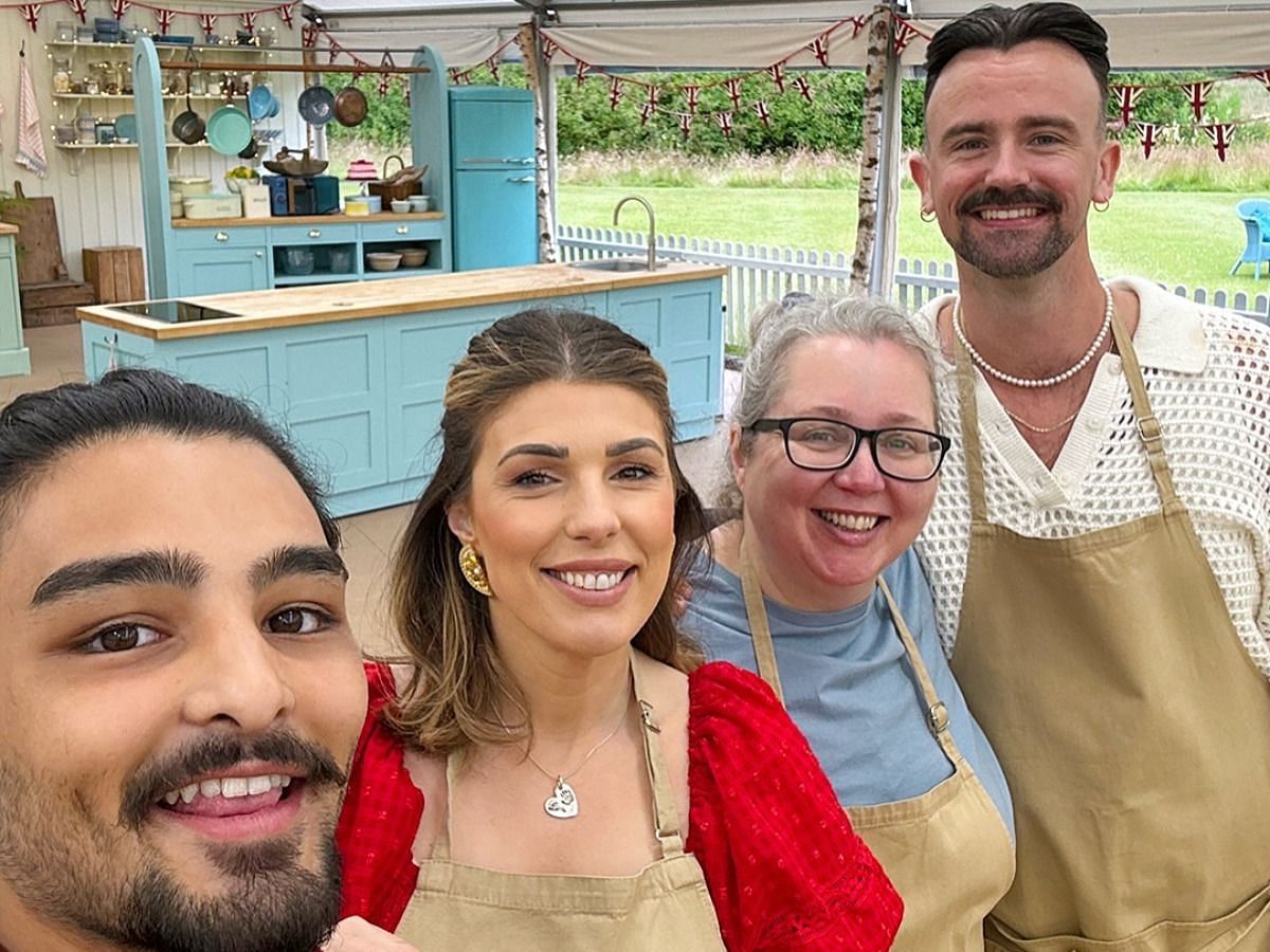 Top four of The Great British Bake Off (Image source via Instagram @britishbakeoff)