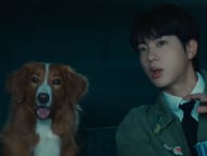 A snap from Jin's Running Wild (Image via YouTube/ HYBE LABELS)