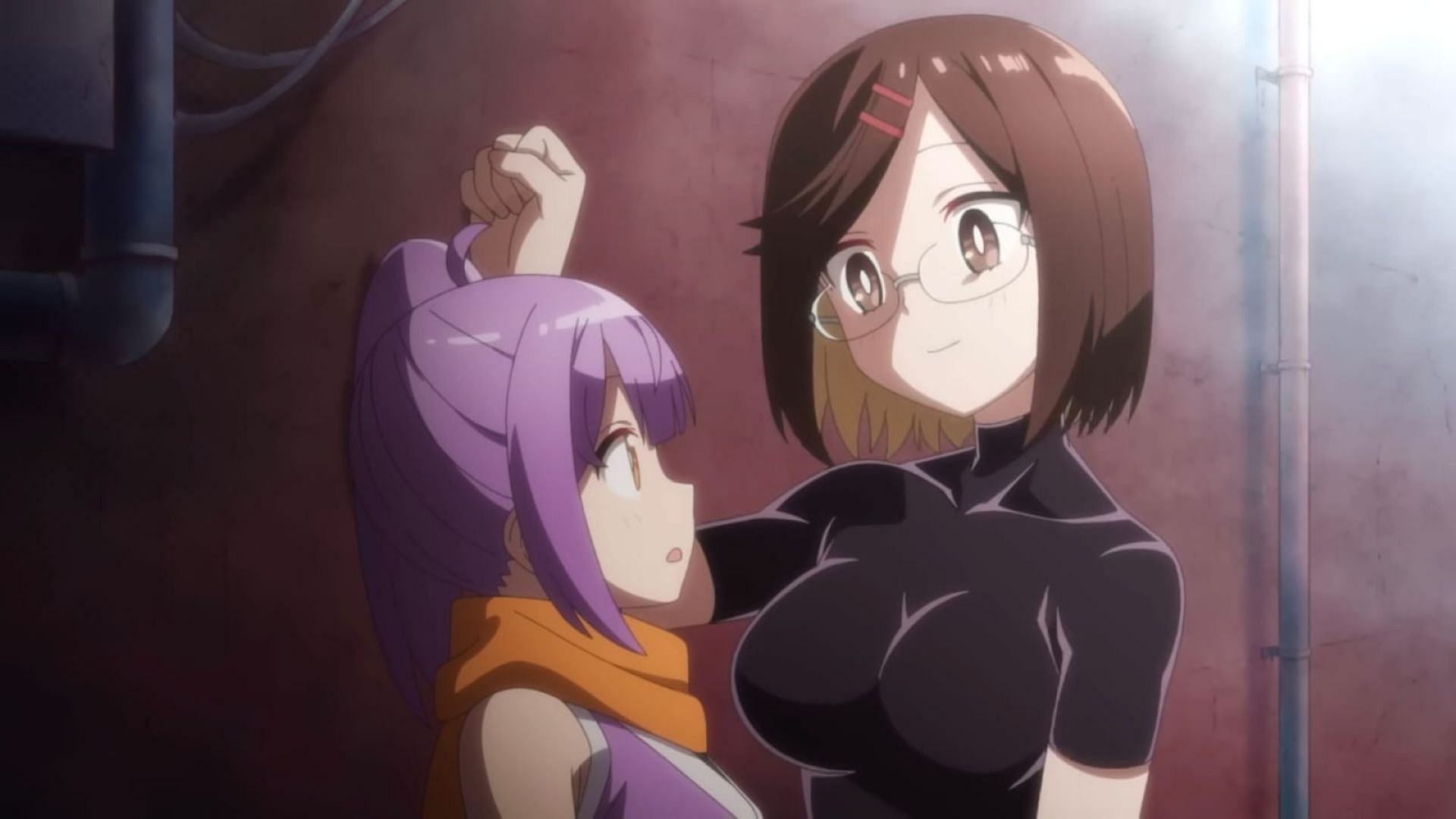 Satoko and Konoha, as seen in the new trailer (Image via Shaft)