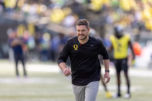 Oregon Ducks HC Dan Lanning - Source: Getty