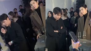 "MY TWO WORLDS COLLIDING"- Fans get excited over BTS' j-hope and ASTRO's Cha Eun-woo's interaction at the Audemars Piguet event