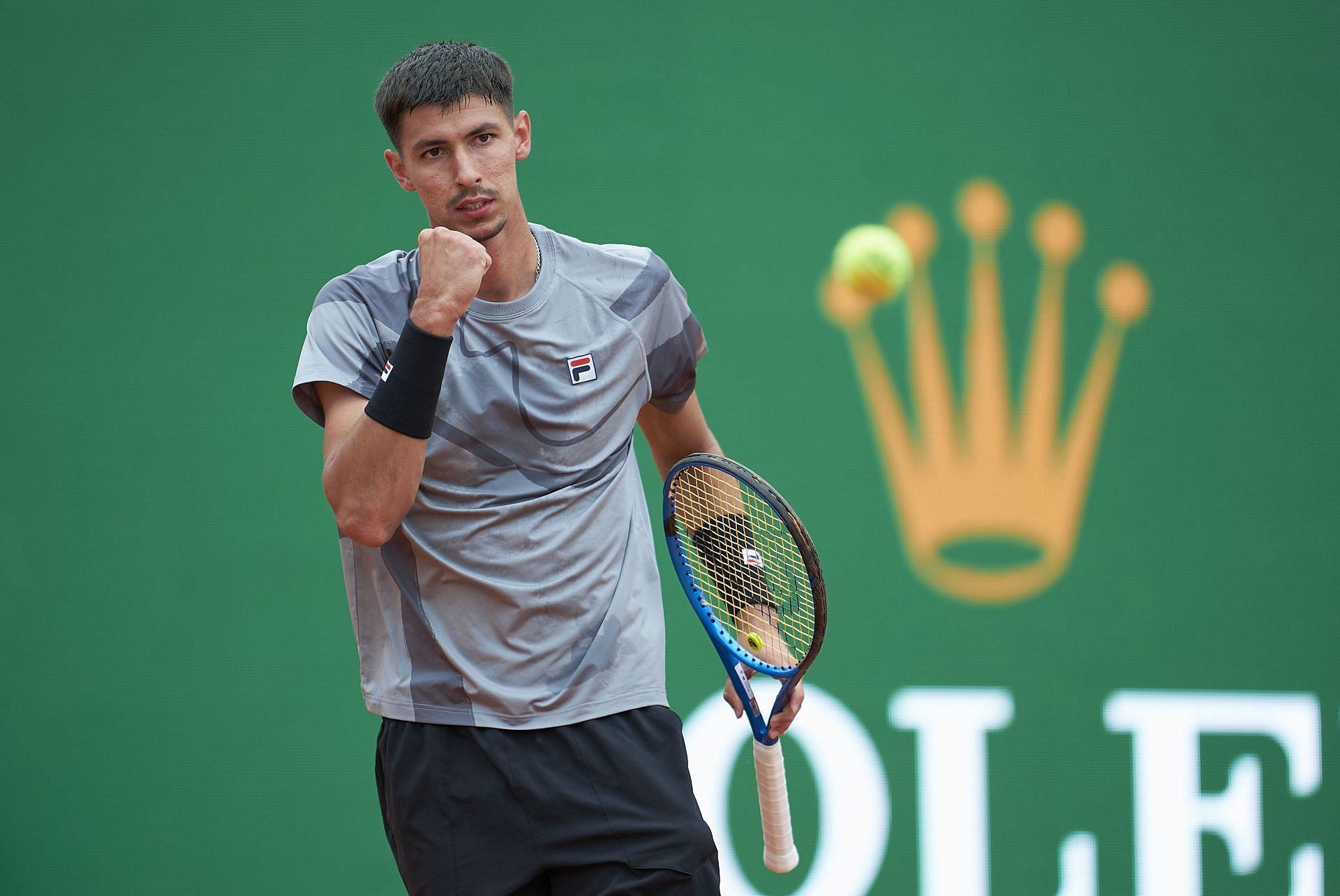 Alexei Popyrin at the Rolex Monte-Carlo Masters (Image: Getty)