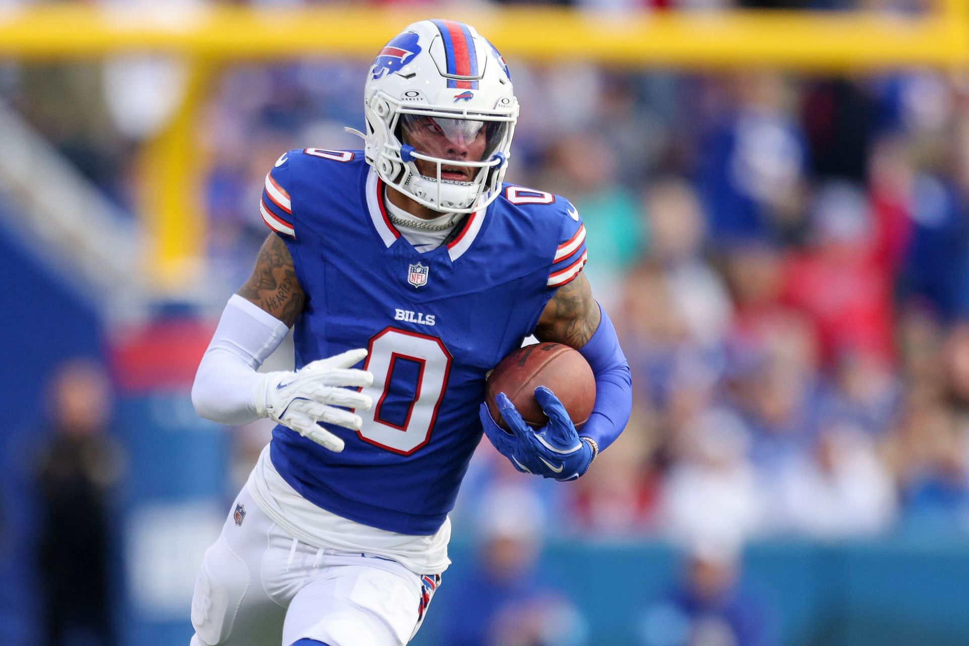 Keon Coleman during Miami Dolphins v Buffalo Bills - Source: Getty