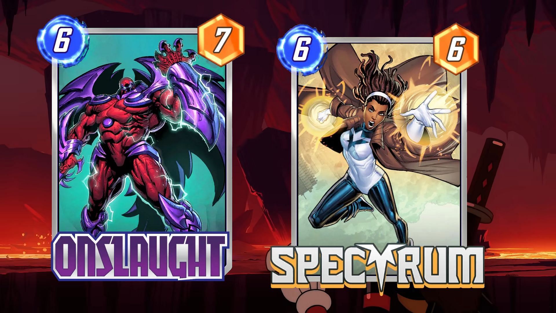 Spectrum and Onslaught make this deck quite expensive (Image via Nuverse)