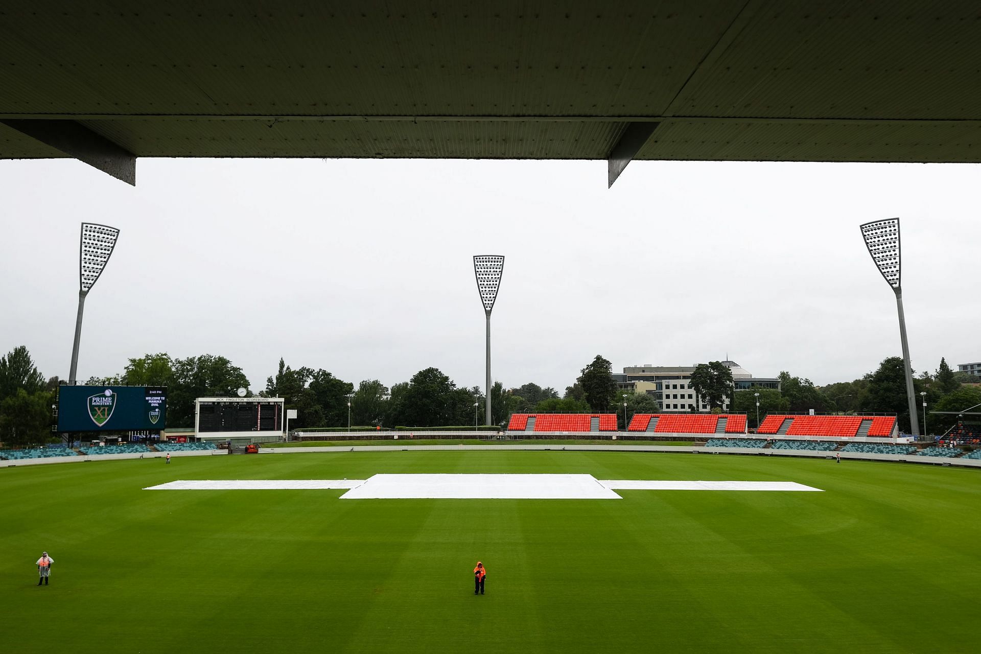 मनुका ओवल, कैनबरा में अभ्यास मैच होना है (Photo Credit: X/@BCCI)
