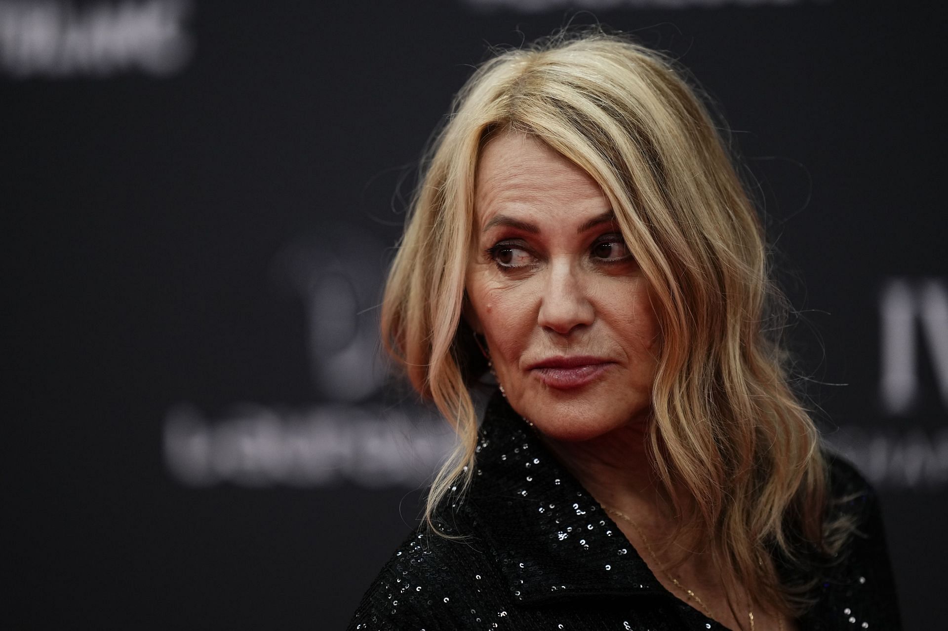 Nadia Comaneci at the 2024 Laureus World Sport Awards in Madrid - Source: Getty