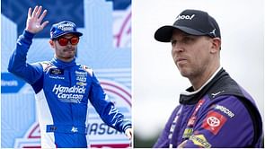 "I wasn't personally offended by it" - When Kyle Larson responded to Denny Hamlin's tweet that stirred NASCAR community reaction