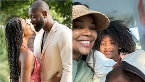 Gabrielle Union shares touching moment between Dwyane Wade & daughter Kaavia during Heat tribute event