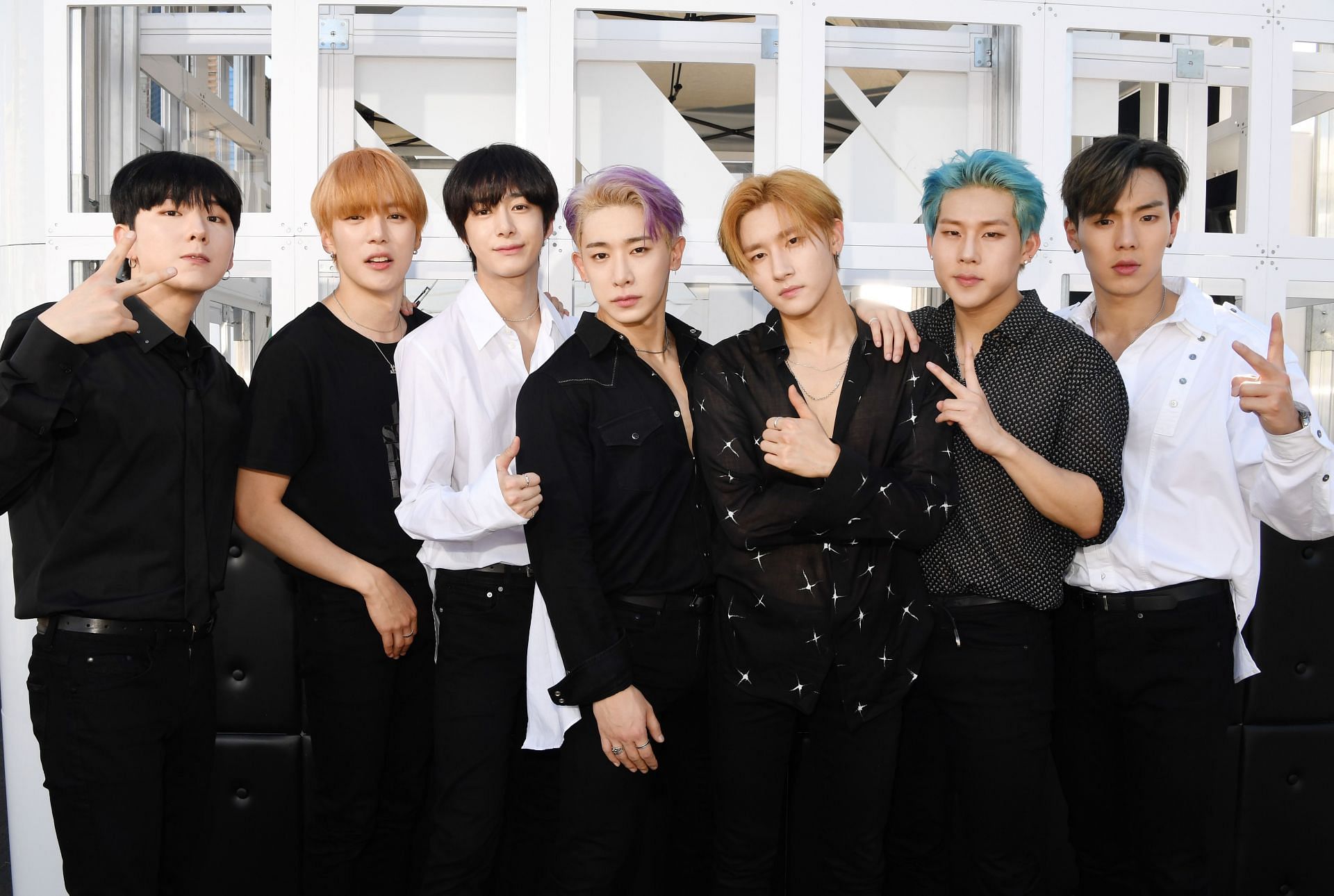 Monsta X at the 2019 Daytime Stage At The iHeartRadio Music Festival - Source: Getty