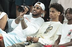 "You don't just get handed the baton": Carmelo Anthony’s stern advice for Kiyan Anthony about the New York basketball culture