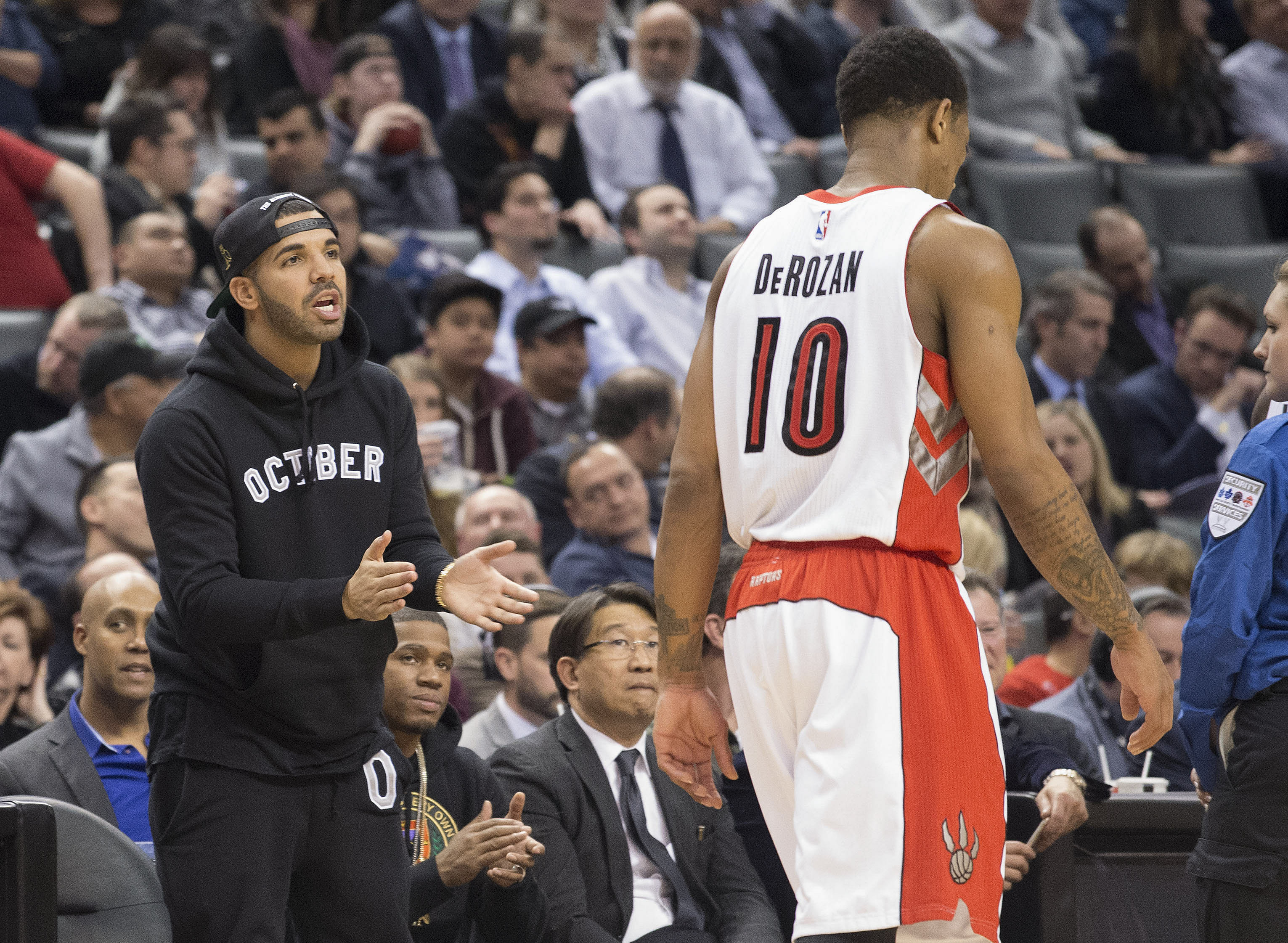 Drake made headlines for his comments about DeMar DeRozan during NBA broadcast. (Photo: IMAGN)