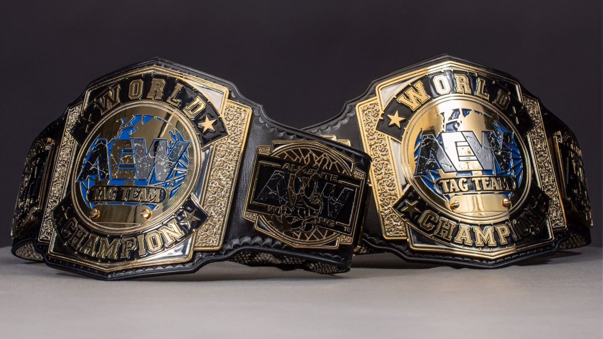 The AEW World Tag Team Championship (Image credit: AEW