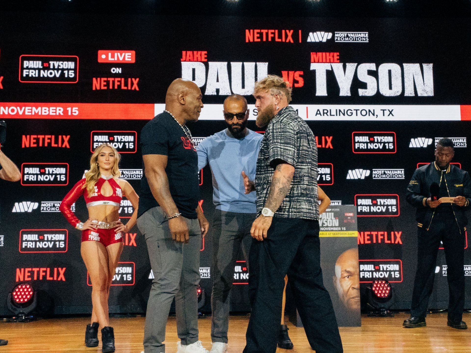 Mike Tyson battled Jake Paul in a boxing encounter [Image credits: Tyson
