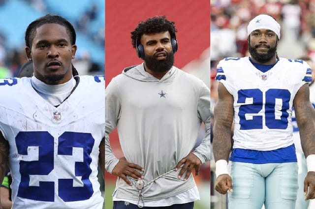 Dallas Cowboys RBs fantasy outlook for Week 9 feat. Rico Dowdle ...