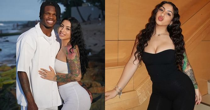 WATCH: Travis Hunter’s fiancée Leanna Lenee shares snippets from luxurious birthday celebration
