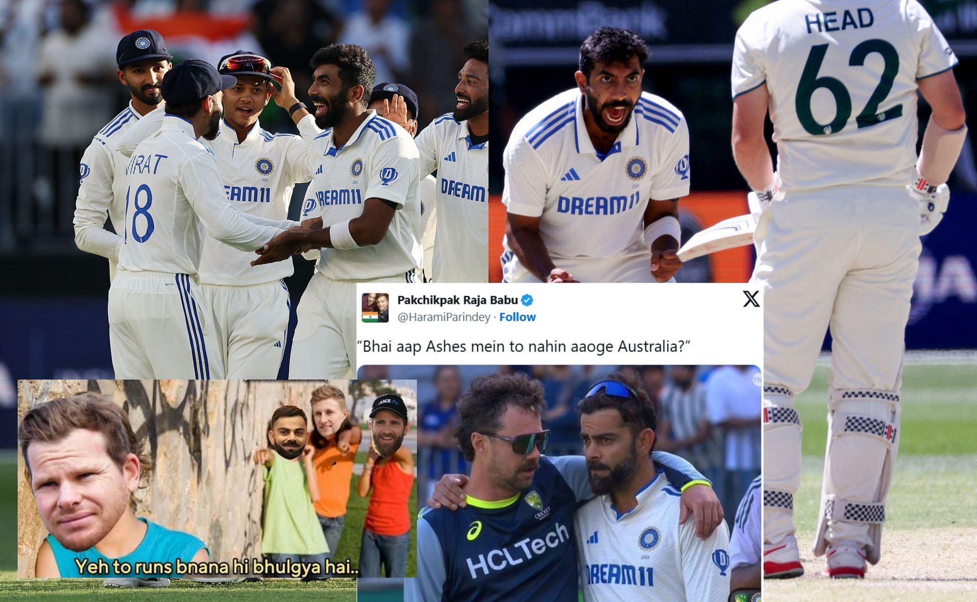 Fans react after India