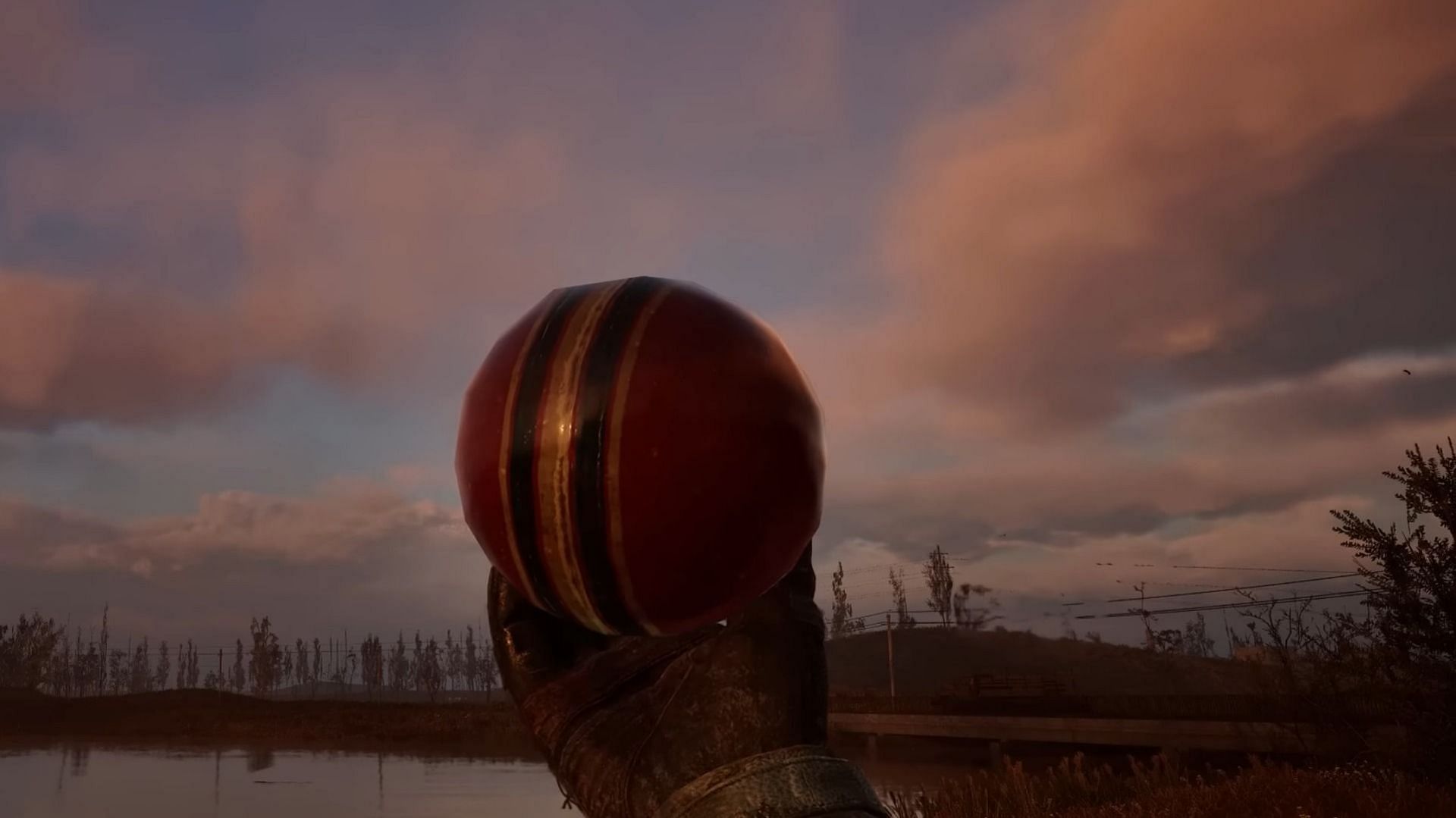 The Weird Ball artifact in Stalker 2 (Image via GSC Game World // YouTube/@Lootward)