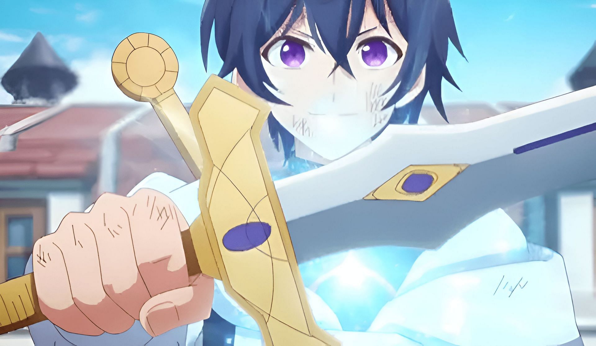 Bogus Skill &quot;Fruitmaster&quot; episode 1 should see Light get his Sword Saint skill by its end (Image via Asahi Production)