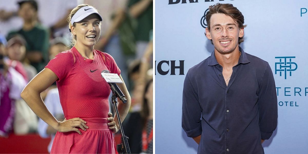 Katie Boulter and Alex De Minaur on the main tour - Image Source: Getty 