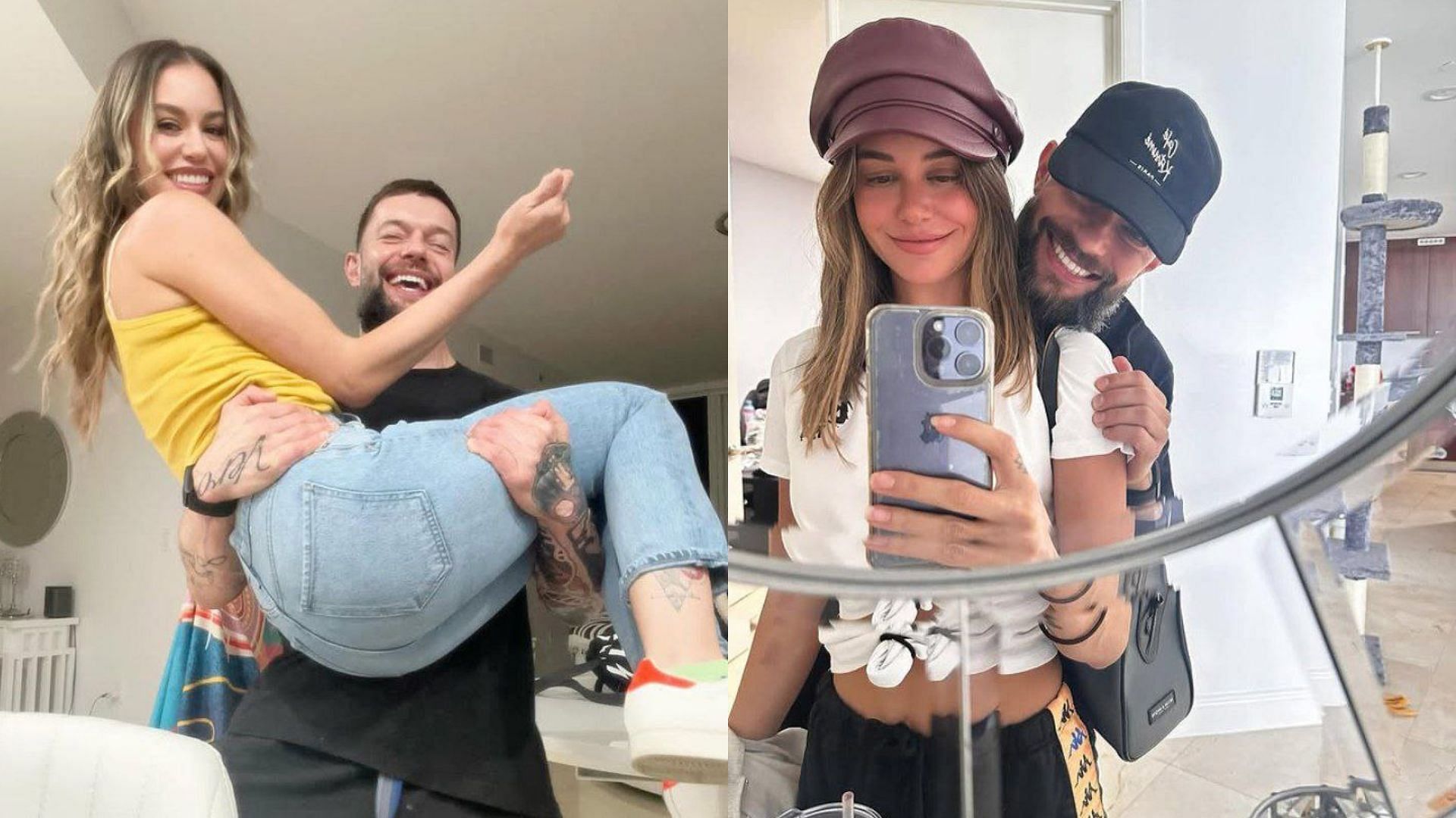 Finn Balor is a former WWE Universal Champion [Image Credits: Official Instagram accounts of Finn Balor and Vero Rodriguez]