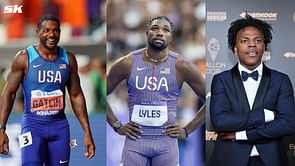 "Easiest $100,000 Noah Lyles ever got"- Justin Gatlin weighs in on race with IShowSpeed and explains how it was a win for track and field