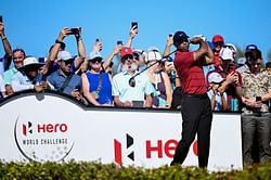 Why did Tiger Woods withdraw from the 2024 Hero World Challenge?
