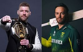 "Aspire to be the greatest" - Dricus Du Plessis links up with African sports icons AB de Villiers and Victor Matfield