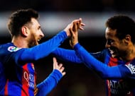 L to R: Messi and Neymar - Source: Getty
