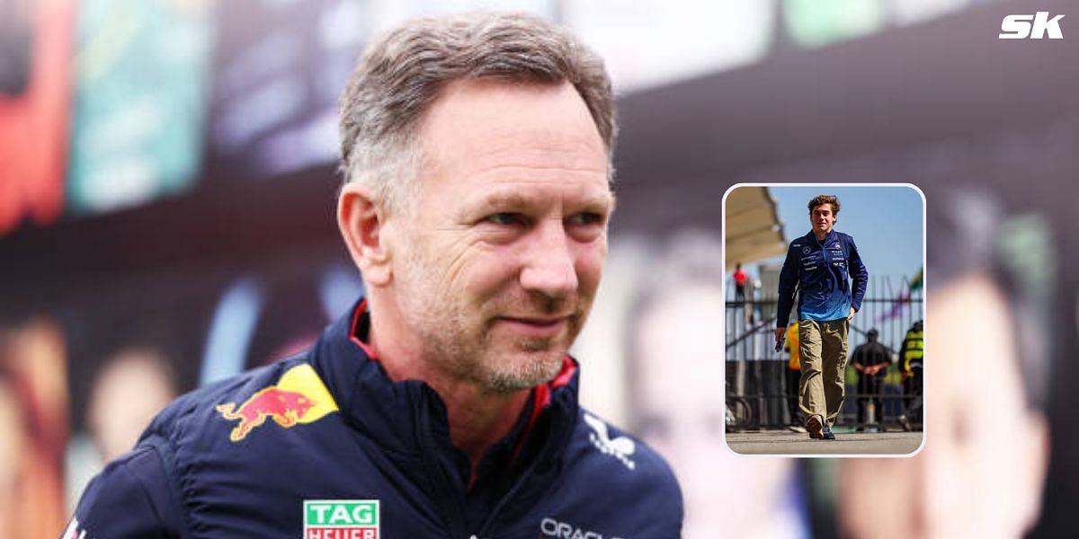 Christian Horner and Franco Colapinto