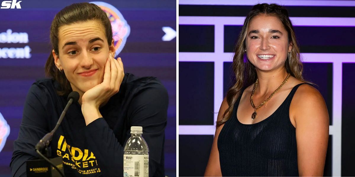 Caitlin Clark (L) and Caroline Dolehide (R) (Image Source: Getty)