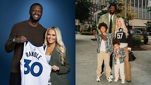 Kendra Randle hilariously points out son Kyden's reaction as she shares loved-up moment with Julius Randle