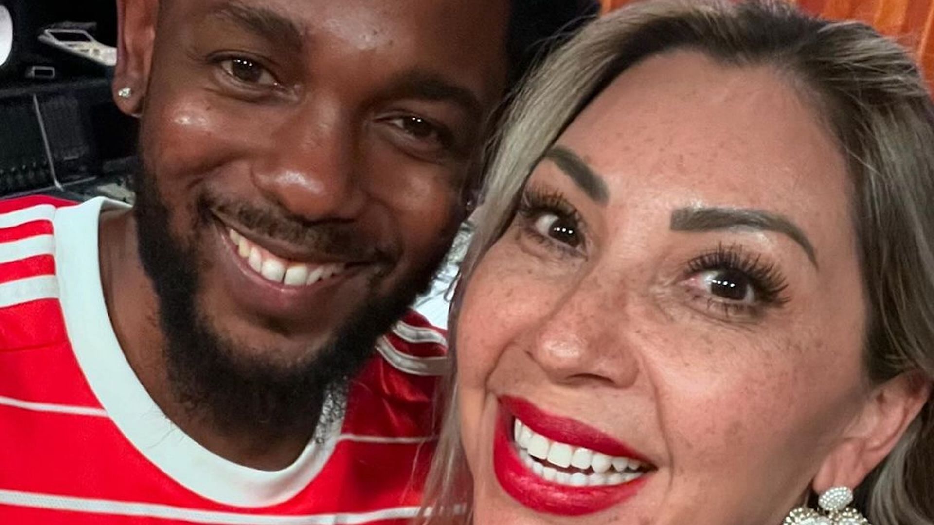 Deyra Barrera and Kendrick Lamar (Image via Instagram/@deyrabarreratv)