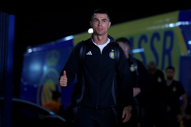 WATCH: Cristiano Ronaldo's response to Lionel Messi chants from Al-Hilal fans in Al-Nassr draw goes viral