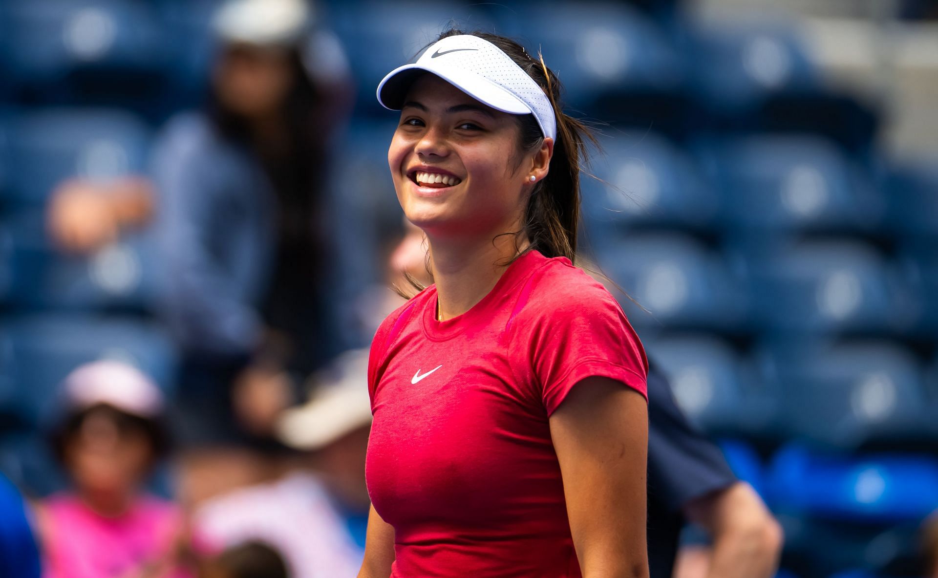 Emma Raducanu at the 2024 US Open (Image Source: Getty)