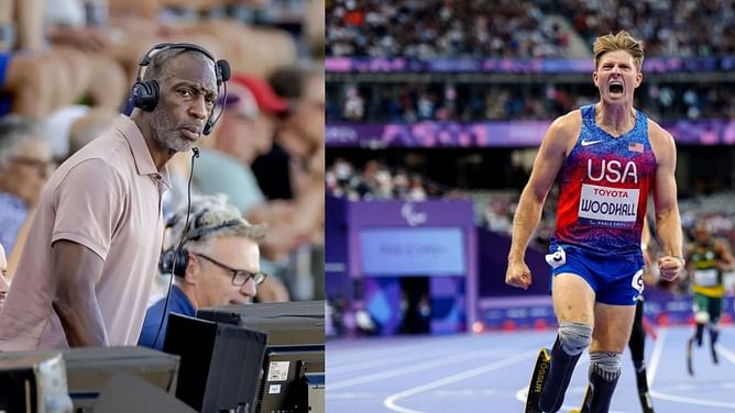 "Michael Johnson is such a self important joke"- Hunter Woodhall slams the legendary athlete for claims about 'saving track'