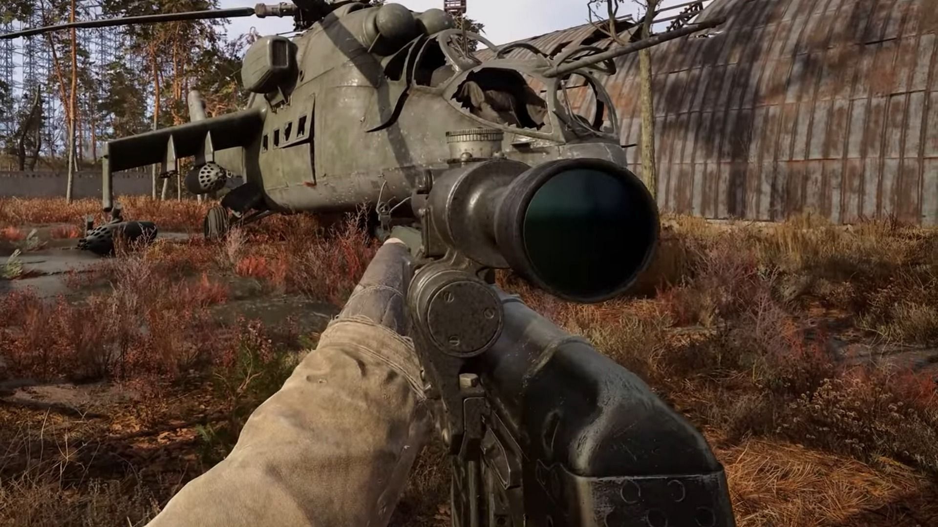 A sniper can be extremely helpful in the world of Stalker 2 (Image via GSC Game World || Youtube/@Lootward)