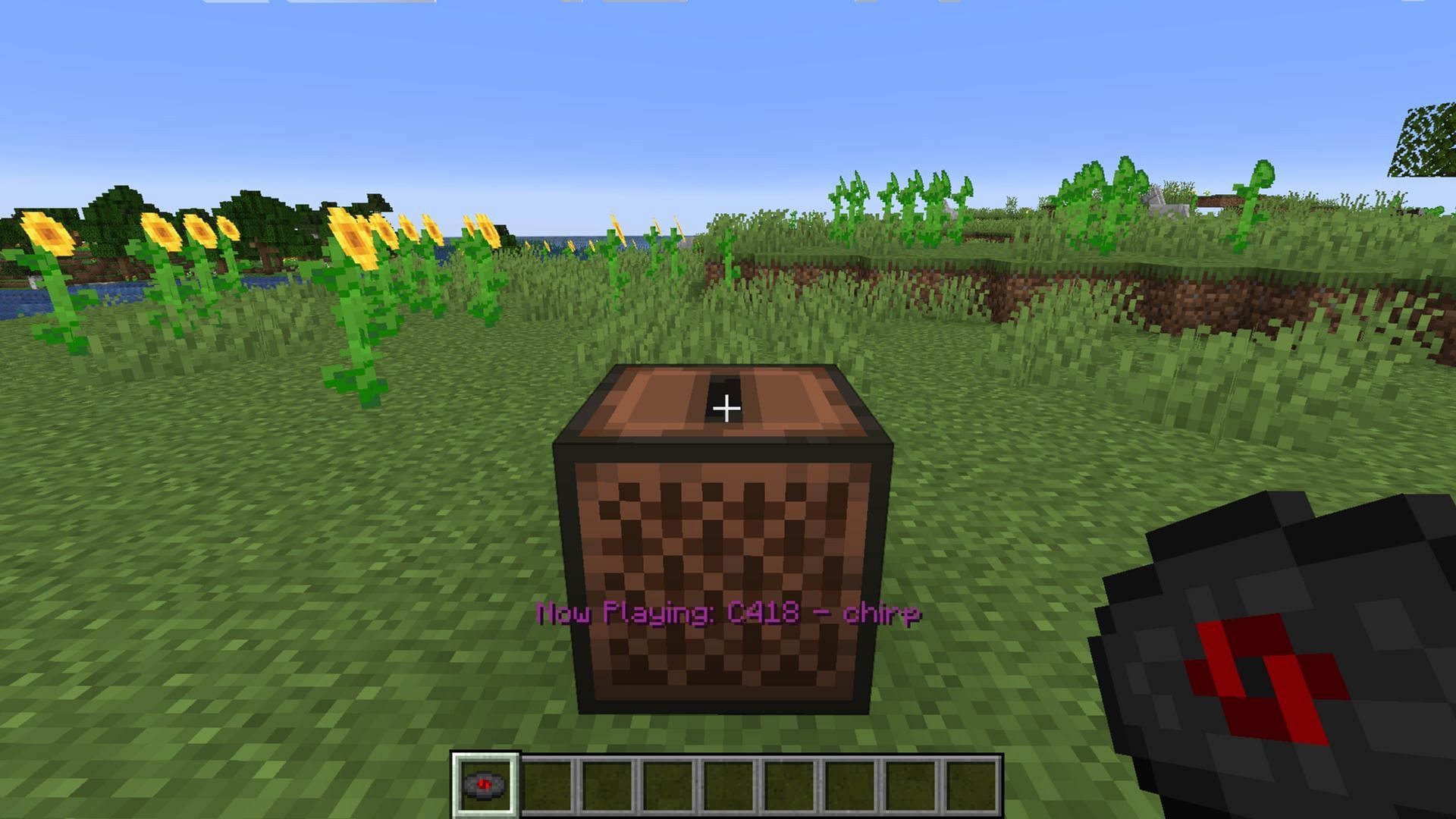 The easter egg with samples from another music disc makes it a great piece to collect (Image via Mojang Studios)