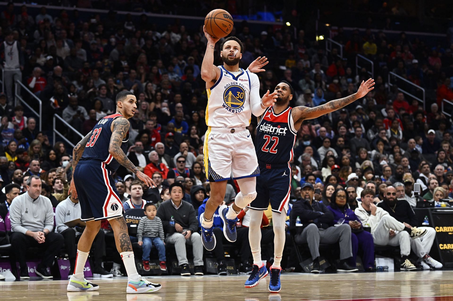 NBA:  Golden State Warriors at Washington Wizards - Source: Getty