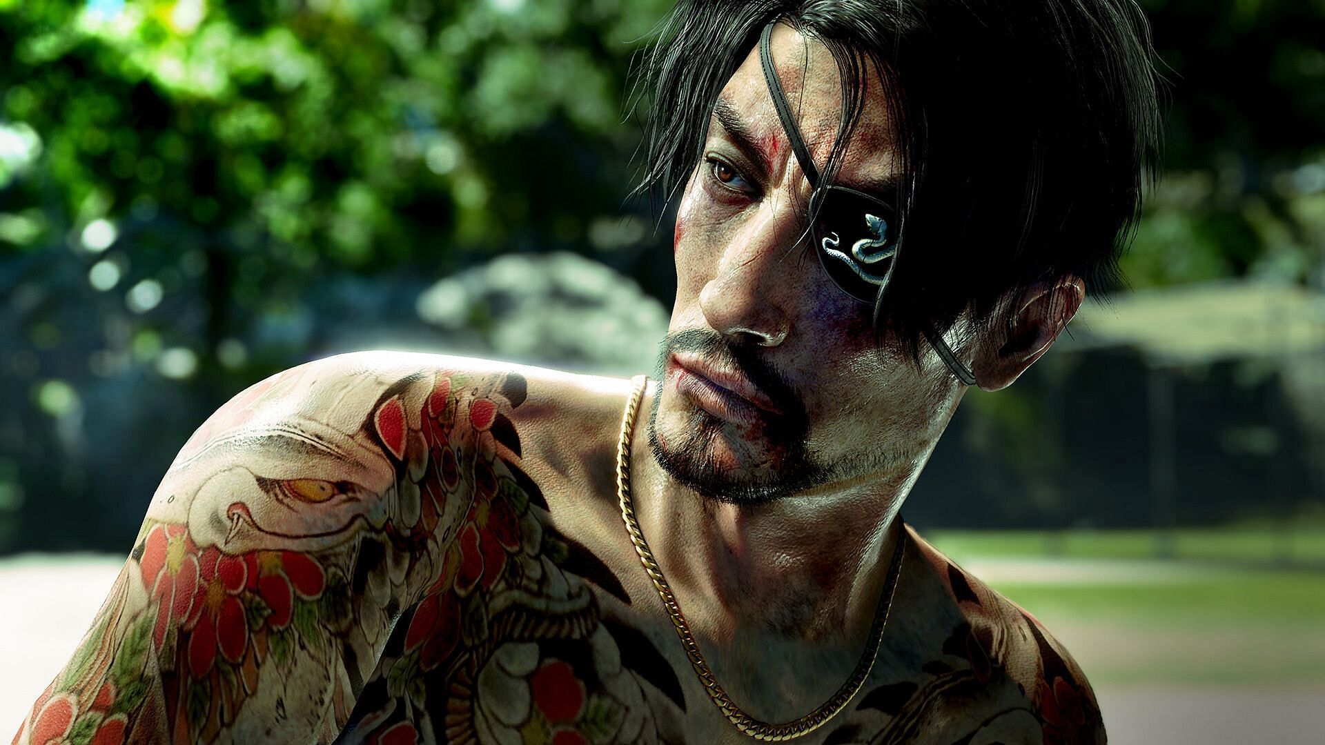 Gojo Majima in Like a Dragon: Pirate Yakuza in Hawaii (Image via SEGA)