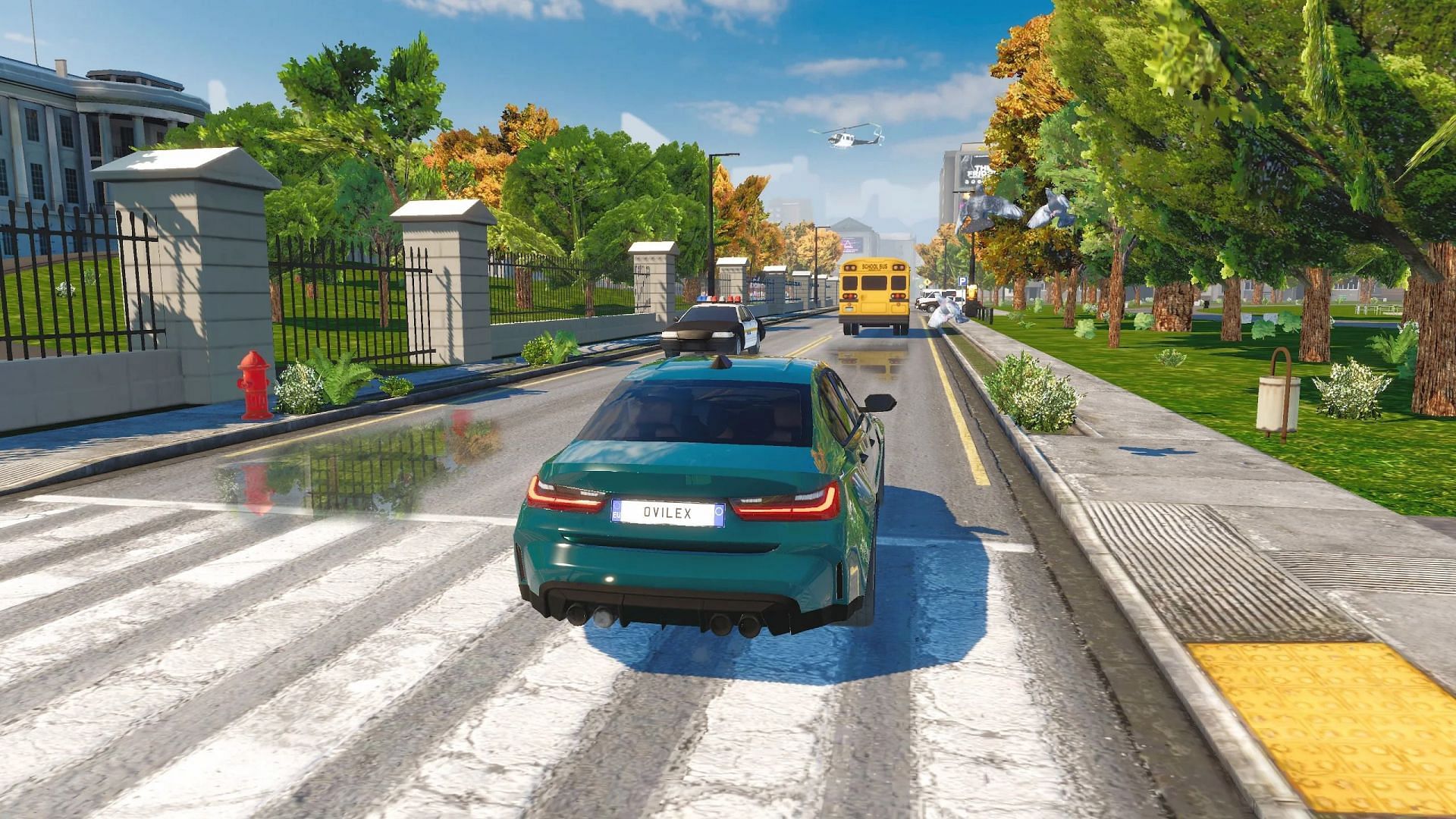 Driving School Simulator Evo is among the best car simulator games on Android with its learning system design (Image via Ovidiu Pop)