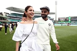 [Watch] Anushka Sharma and Sanjana Ganesan's relieved reactions after India finally took Australia's last wicket in 2nd innings of the Perth Test