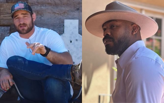 Sean Strickland throws shade at Jon Jones citing how "famous people get the free pass"