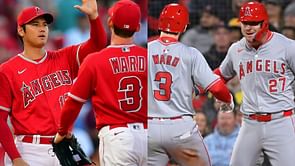 Angels insider claims "Mike Trout, Anthony Rendon, Shohei Ohtani hid Taylor Ward" in lineup in the past, doubting LF's spot post-Jorge Soler trade